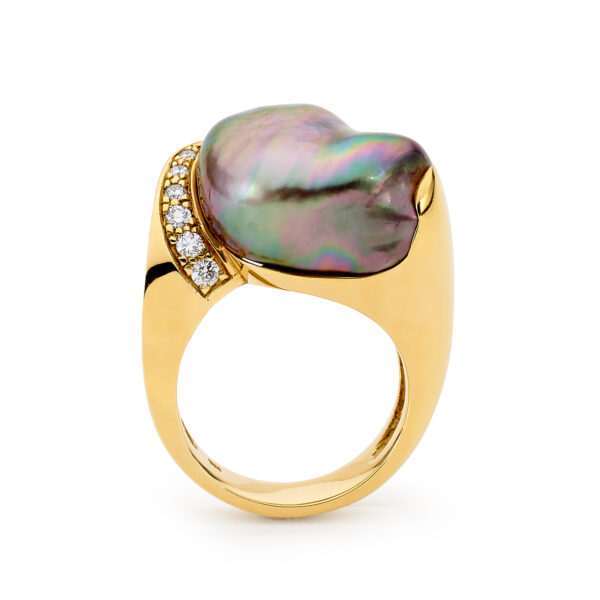 oversized baroque ring